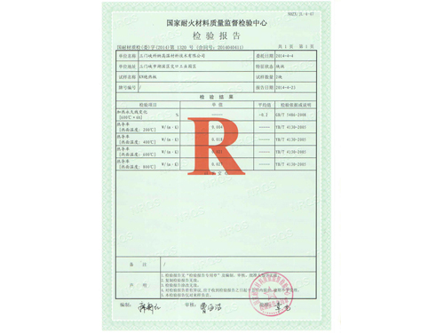 檢測報告